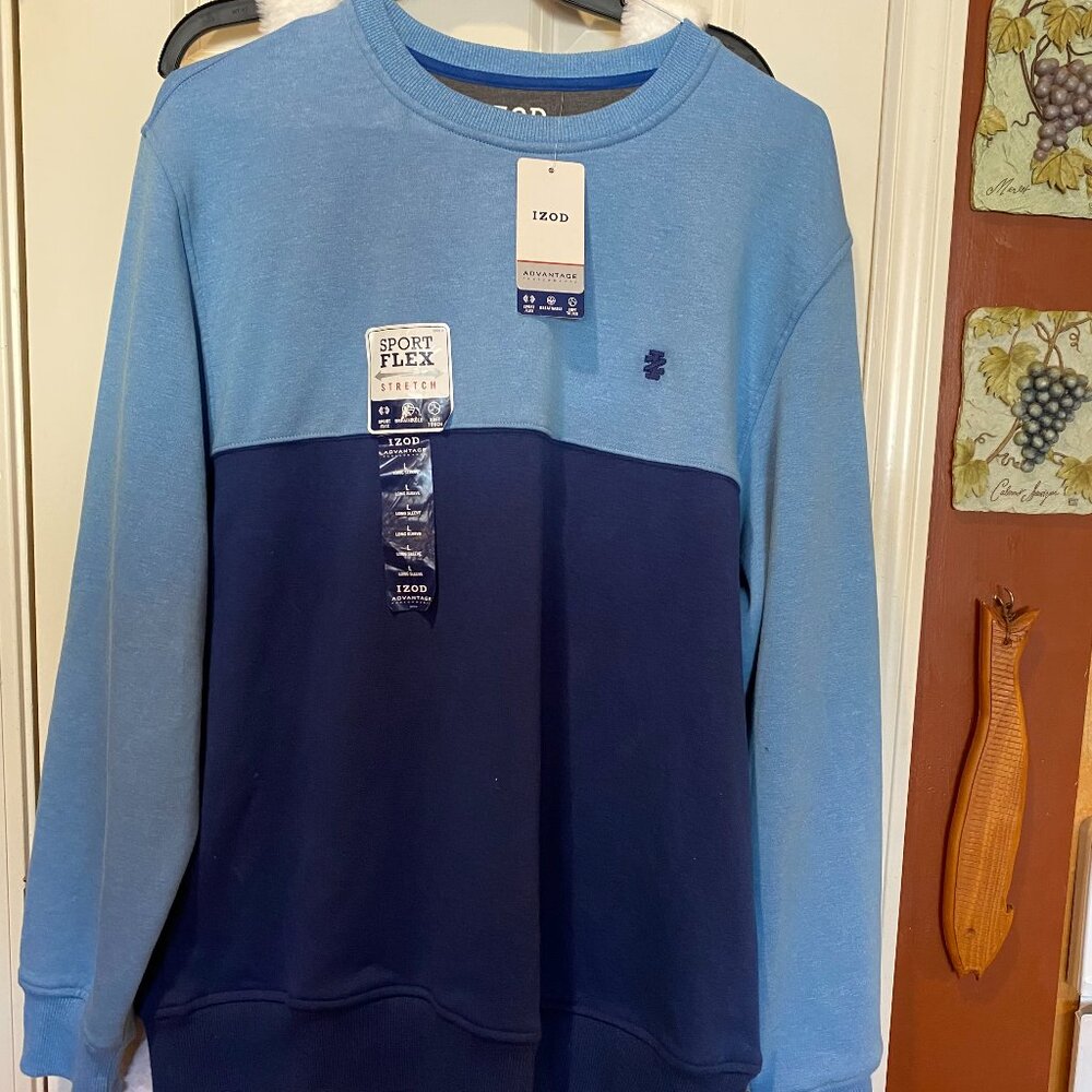 Men's long sleeve Izod sweatshirt
